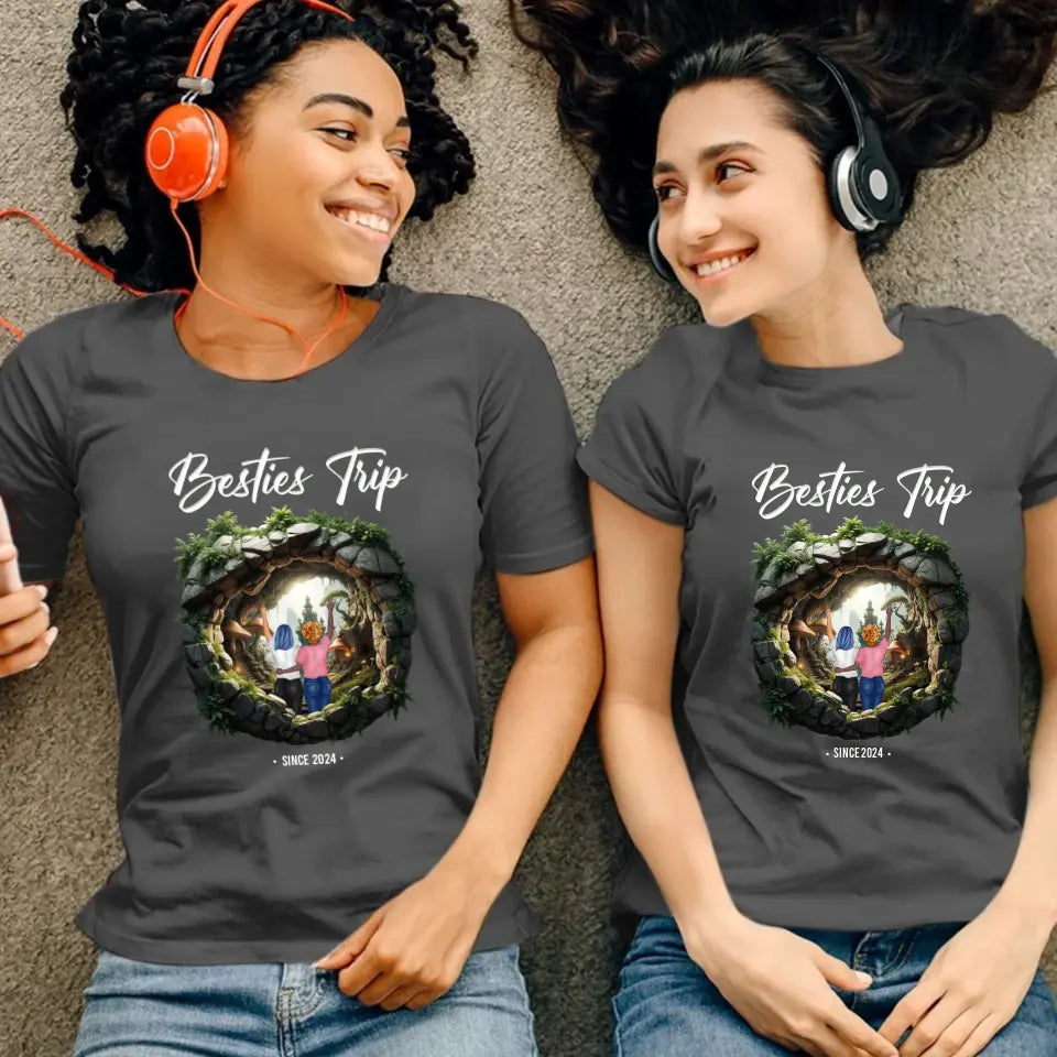 Bestie Trip - Custom Year - Personalized Gifts For Bestie - T-Shirt