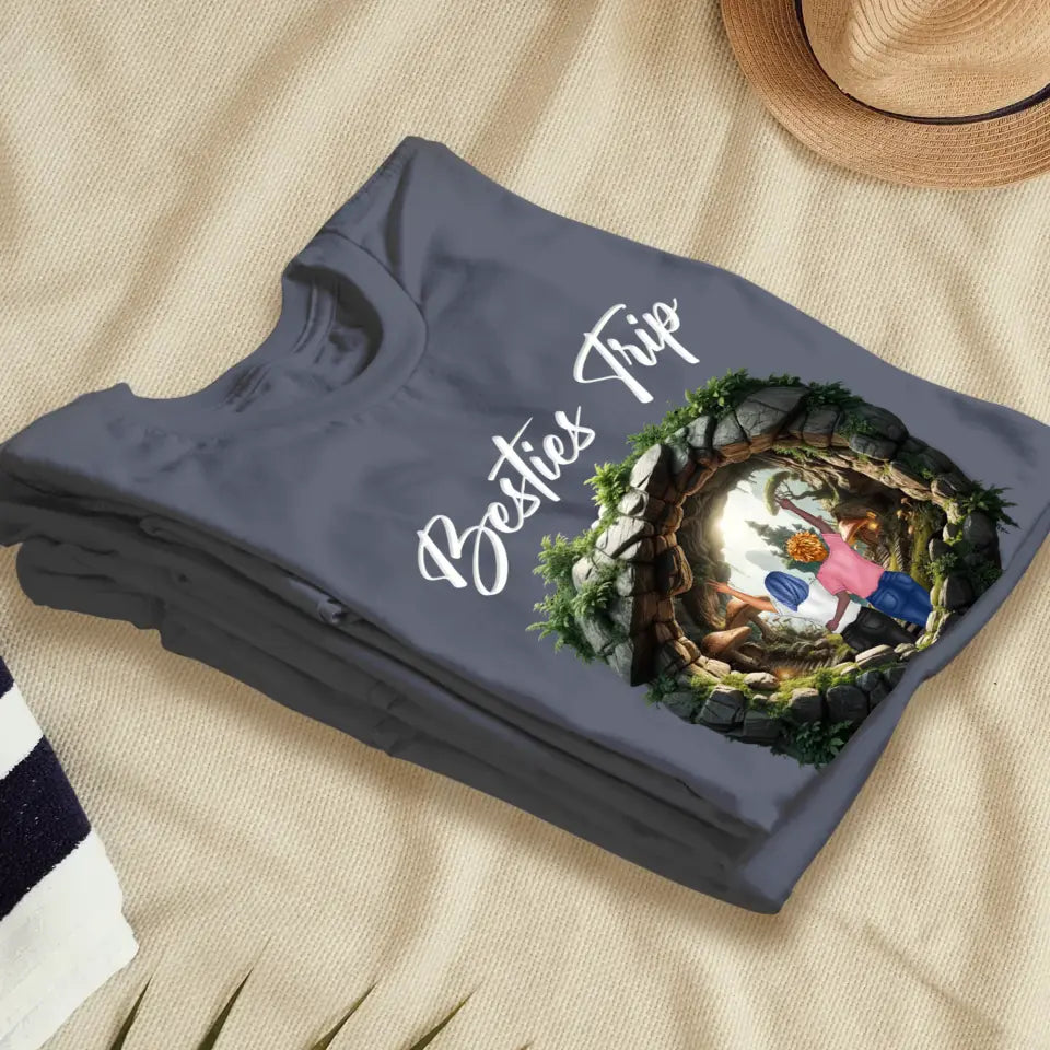 Bestie Trip - Custom Year - Personalized Gifts For Bestie - T-Shirt