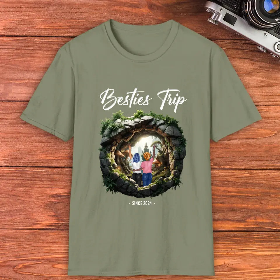 Bestie Trip - Custom Year - Personalized Gifts For Bestie - T-Shirt