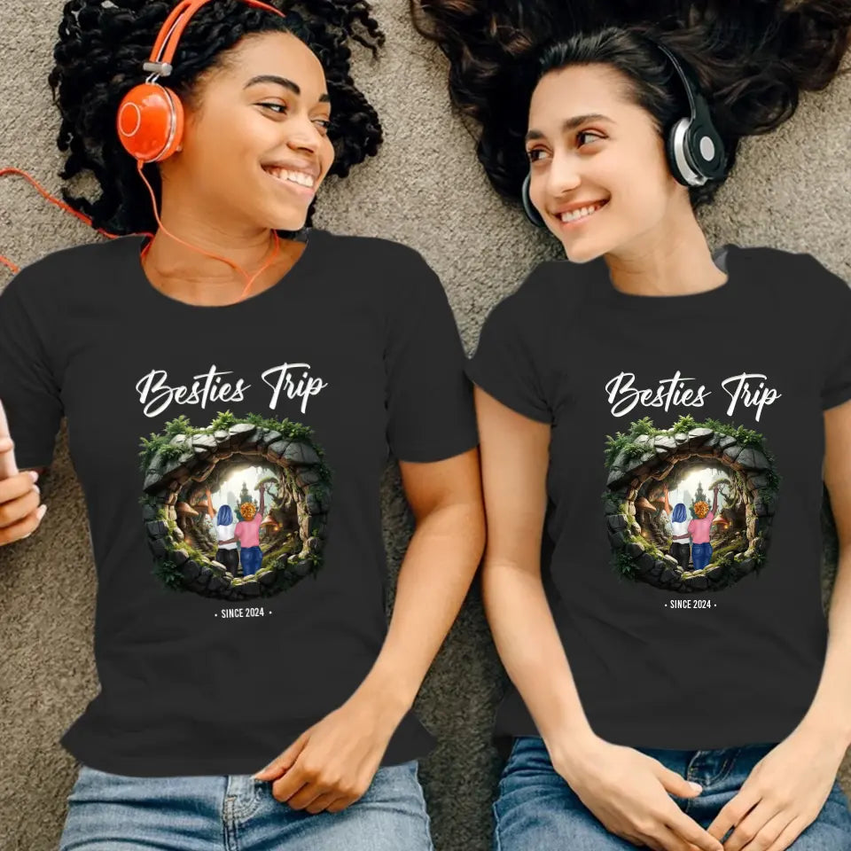 Bestie Trip - Custom Year - Personalized Gifts For Bestie - T-Shirt