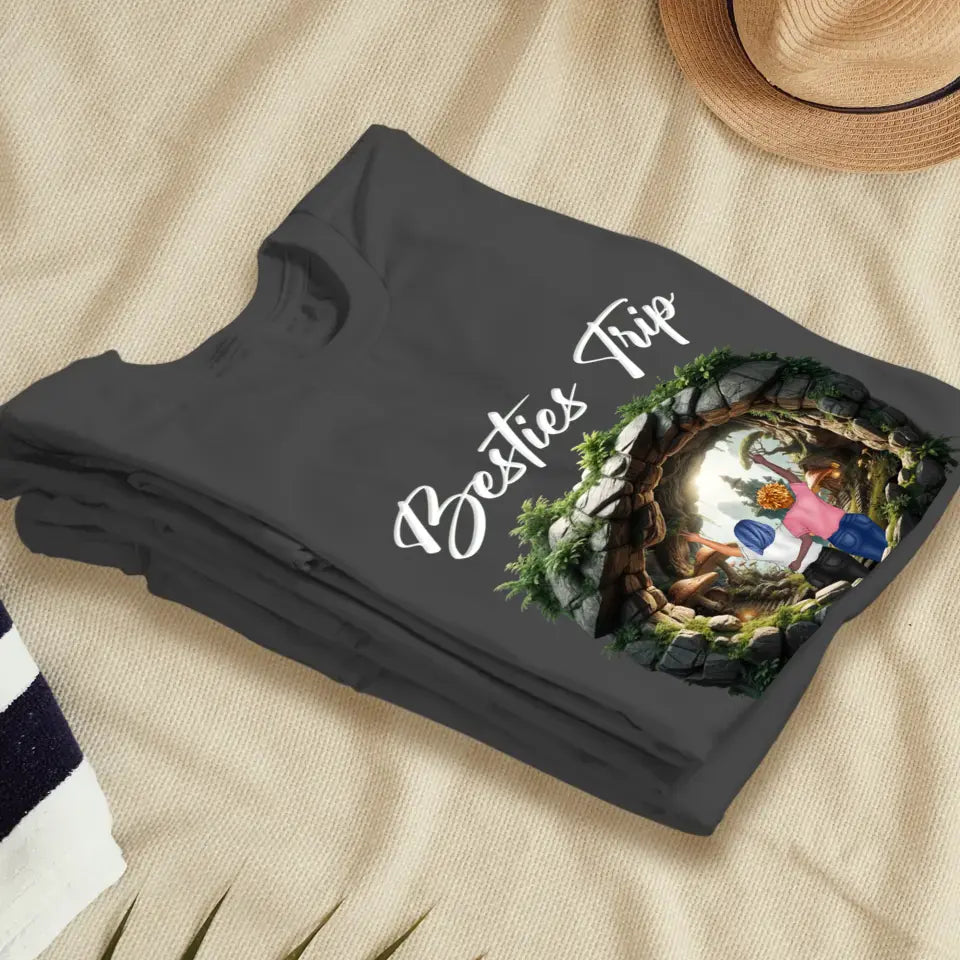 Our Trip For Love - Custom Year - Personalized Gifts For Couple - Sweater