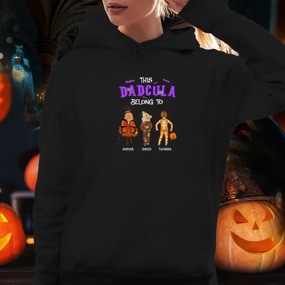 This Dadcula Belong To - Custom Name - Personalized Gifts For Dad - T-Shirt