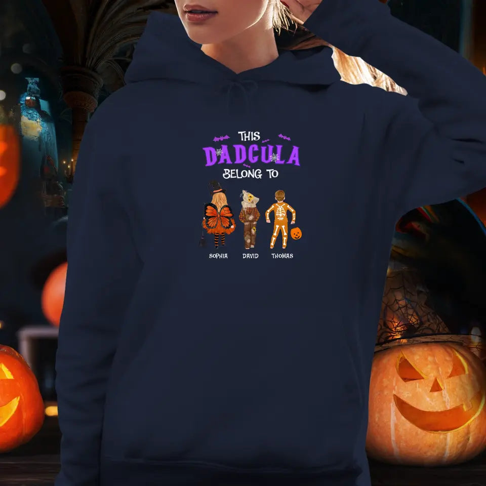 This Dadcula Belong To - Custom Name - Personalized Gifts For Dad - T-Shirt