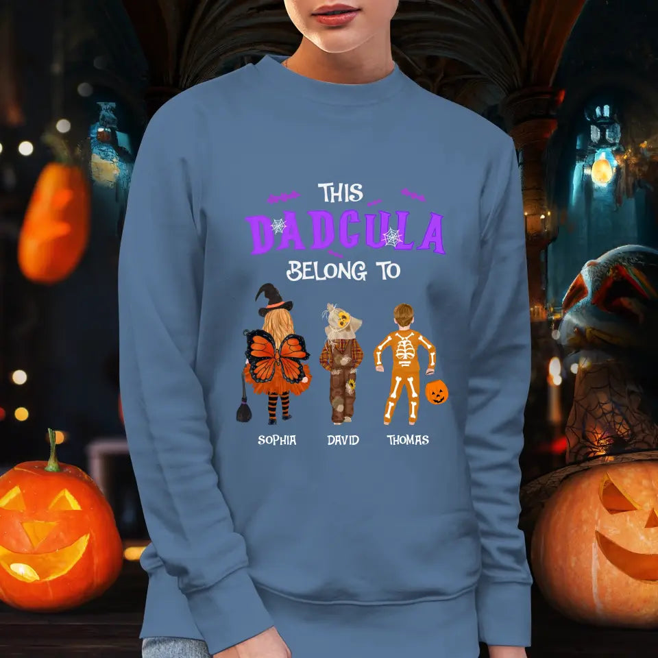 This Dadcula Belong To - Custom Name - Personalized Gifts For Dad - Sweater