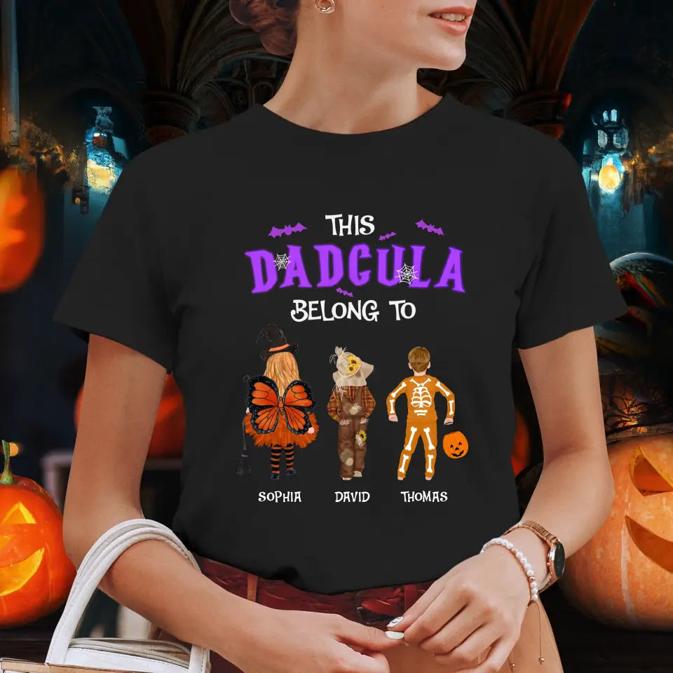 This Dadcula Belong To - Custom Name - Personalized Gifts For Dad - Hoodie