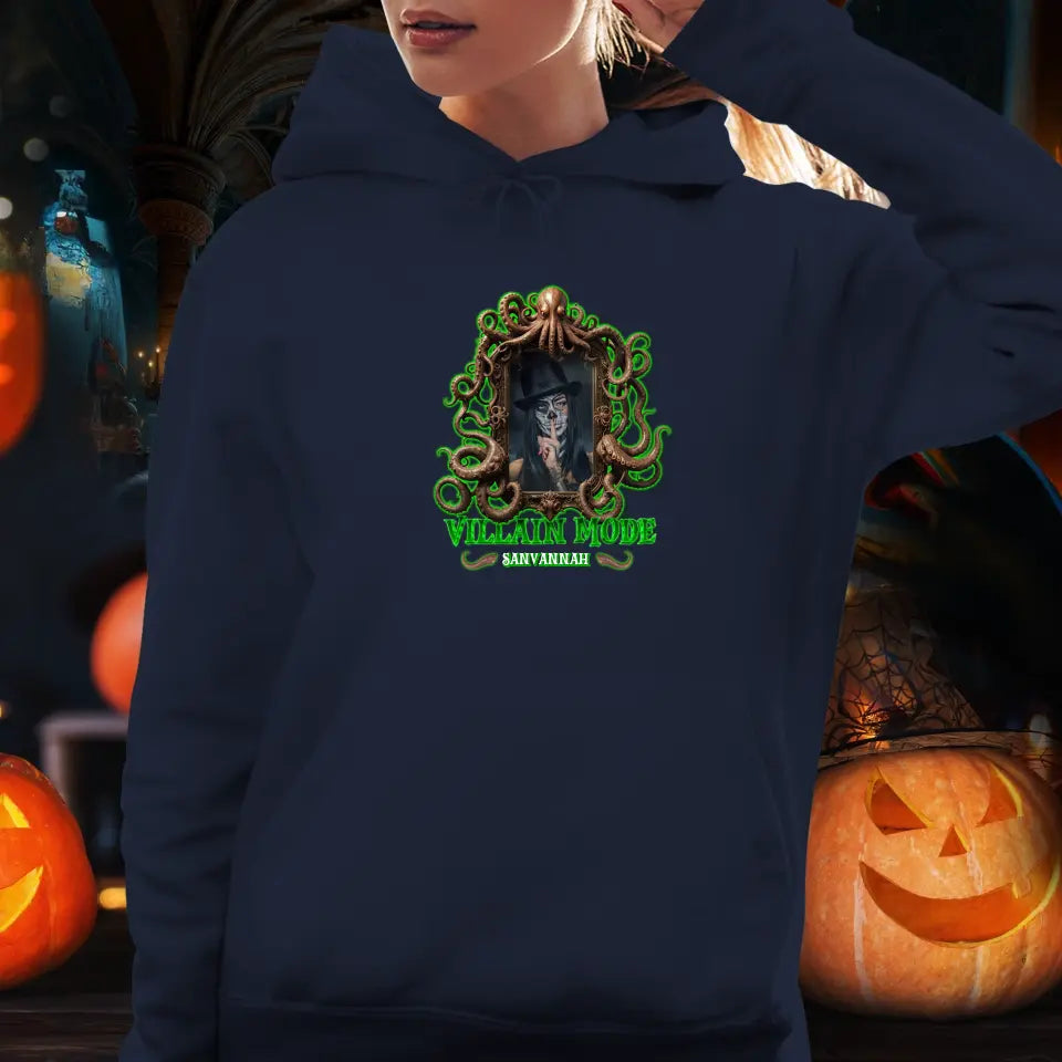 Villain Mode - Custom Photo - Personalized Gifts For Mom - Hoodie