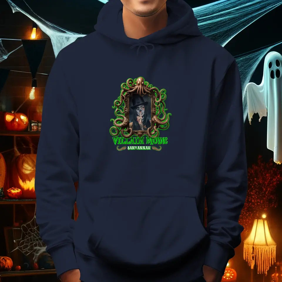 Villain Mode - Custom Photo - Personalized Gifts For Mom - Hoodie