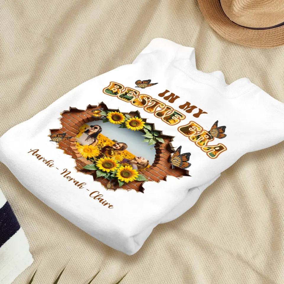 In My Bestie Era - Custom Photo - Personalized Gifts For Bestie - T-Shirt