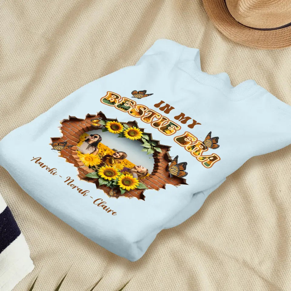 In My Bestie Era - Custom Photo - Personalized Gifts For Bestie - T-Shirt