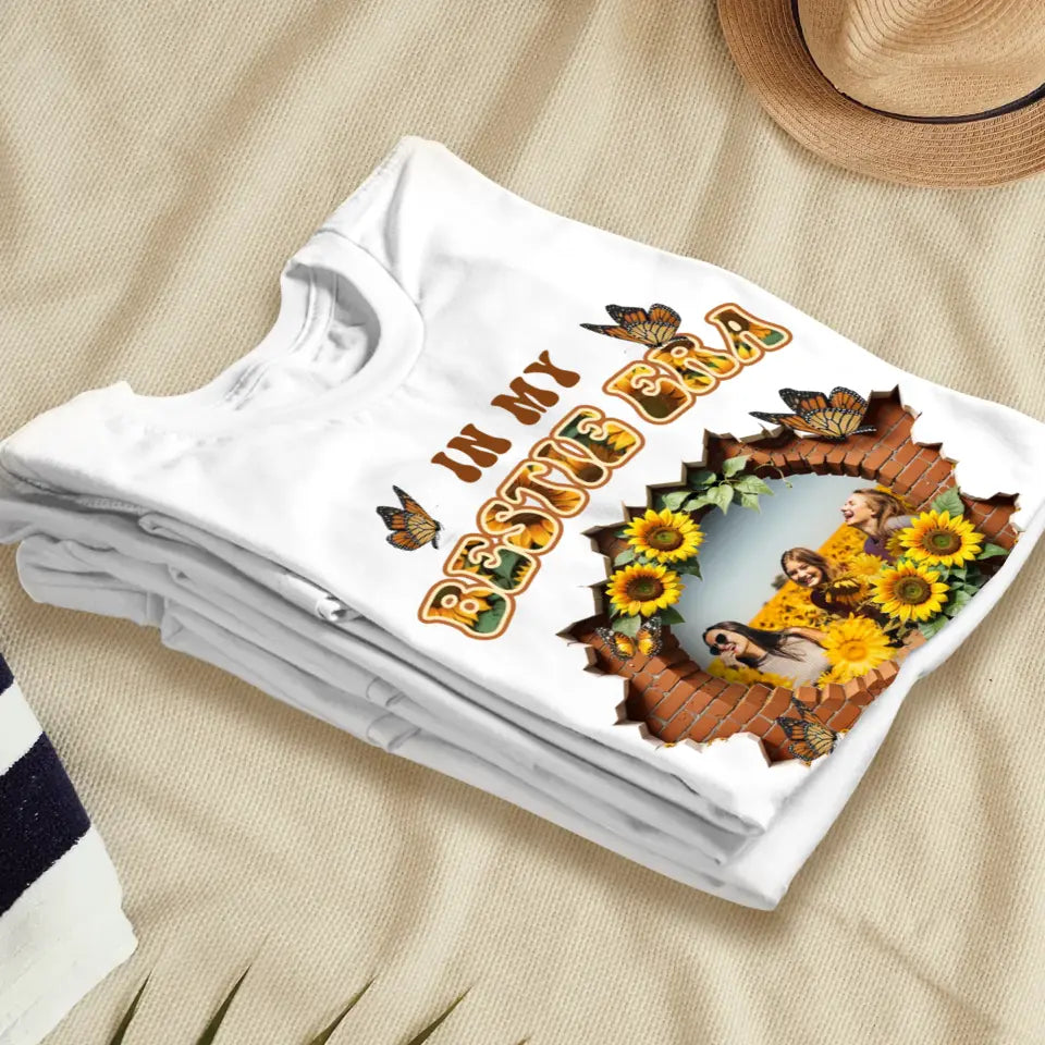 In My Bestie Era - Custom Photo - Personalized Gifts For Bestie - T-Shirt