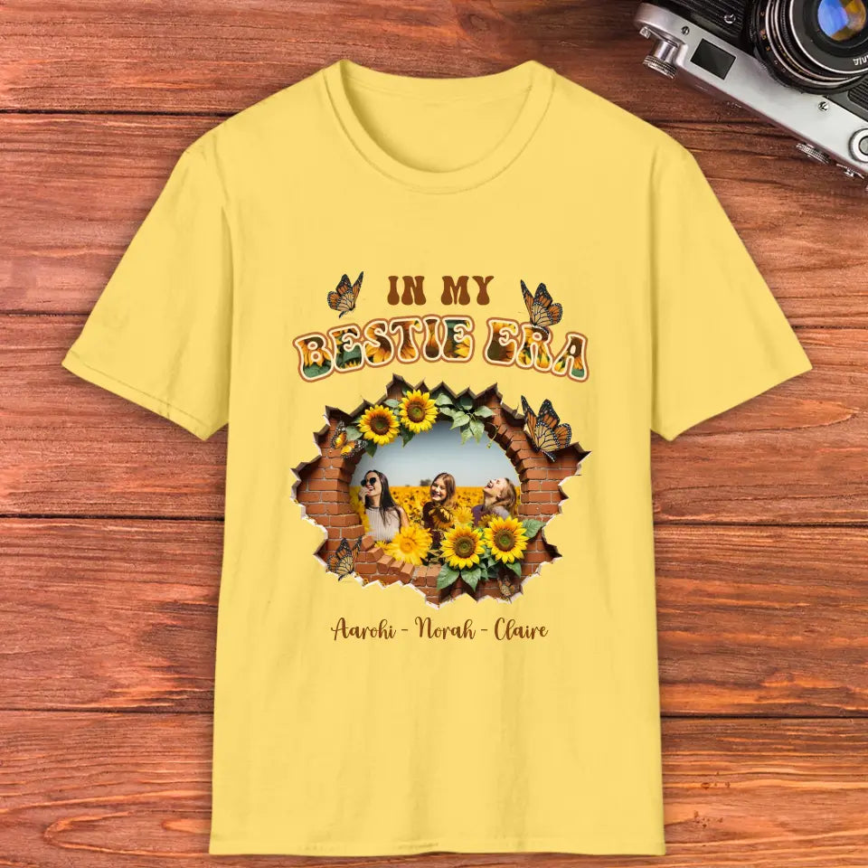 In My Bestie Era - Custom Photo - Personalized Gifts For Bestie - T-Shirt