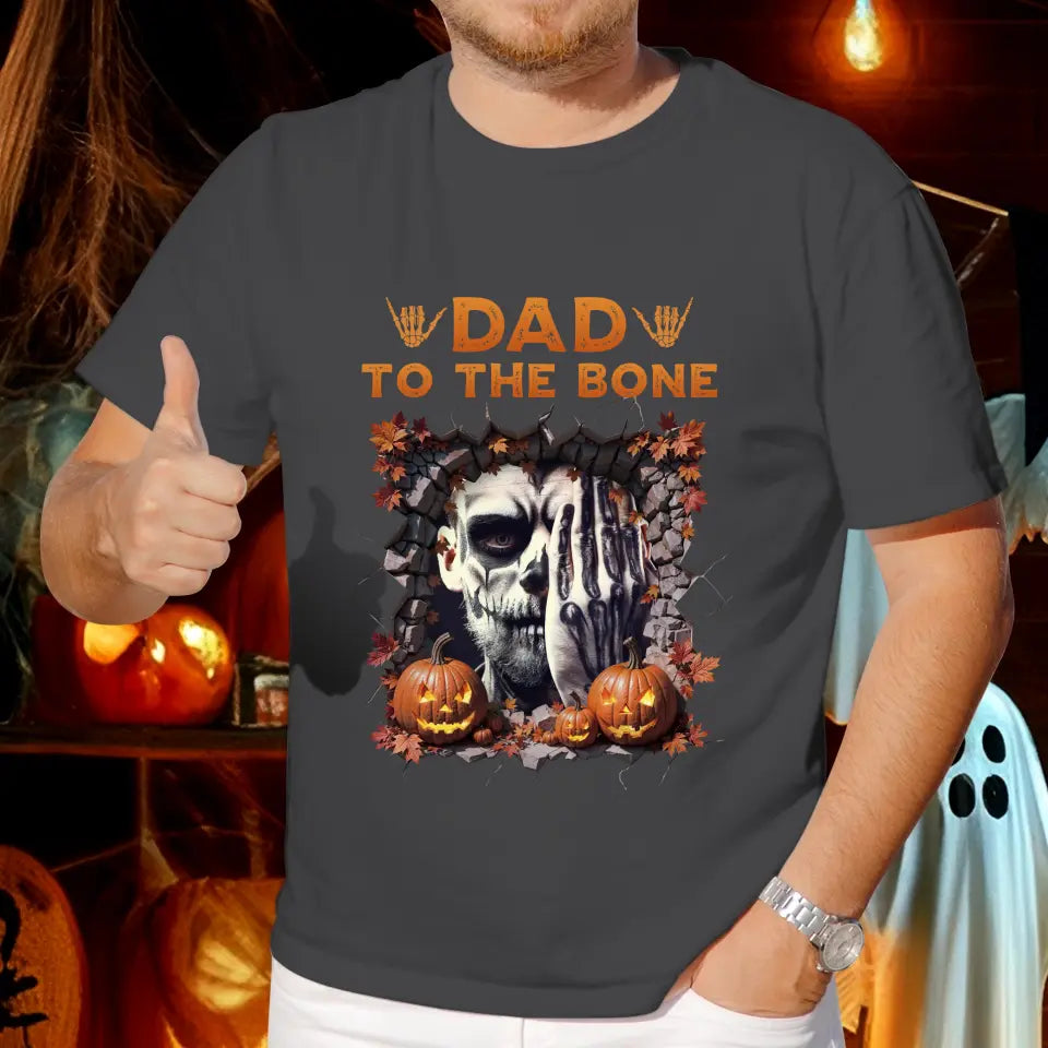 Dad To The Bone - Custom Photo - Personalized Gifts For Dad - Sweater