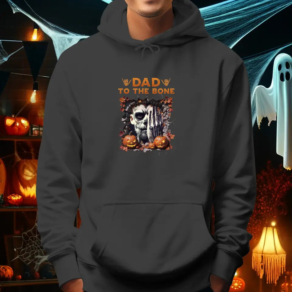 Dad To The Bone - Custom Photo - Personalized Gifts For Dad - Sweater