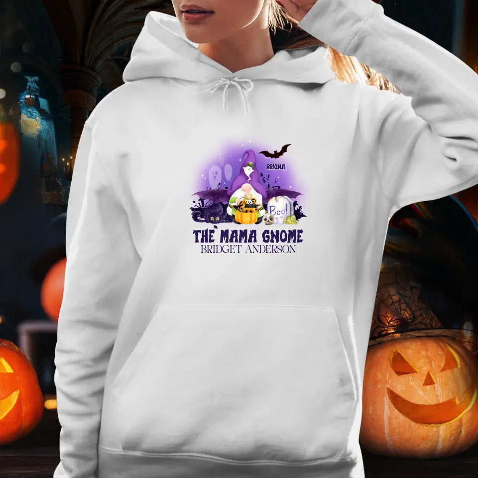 The Mama Gnome - Custom Name - Personalized Gifts For Mom - Sweater