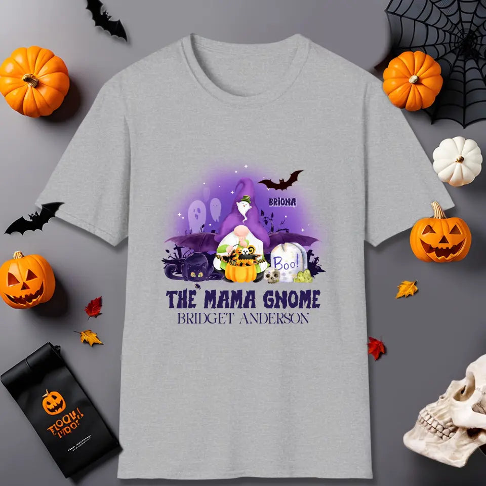 The Mama Gnome - Custom Name - Personalized Gifts For Mom - Hoodie