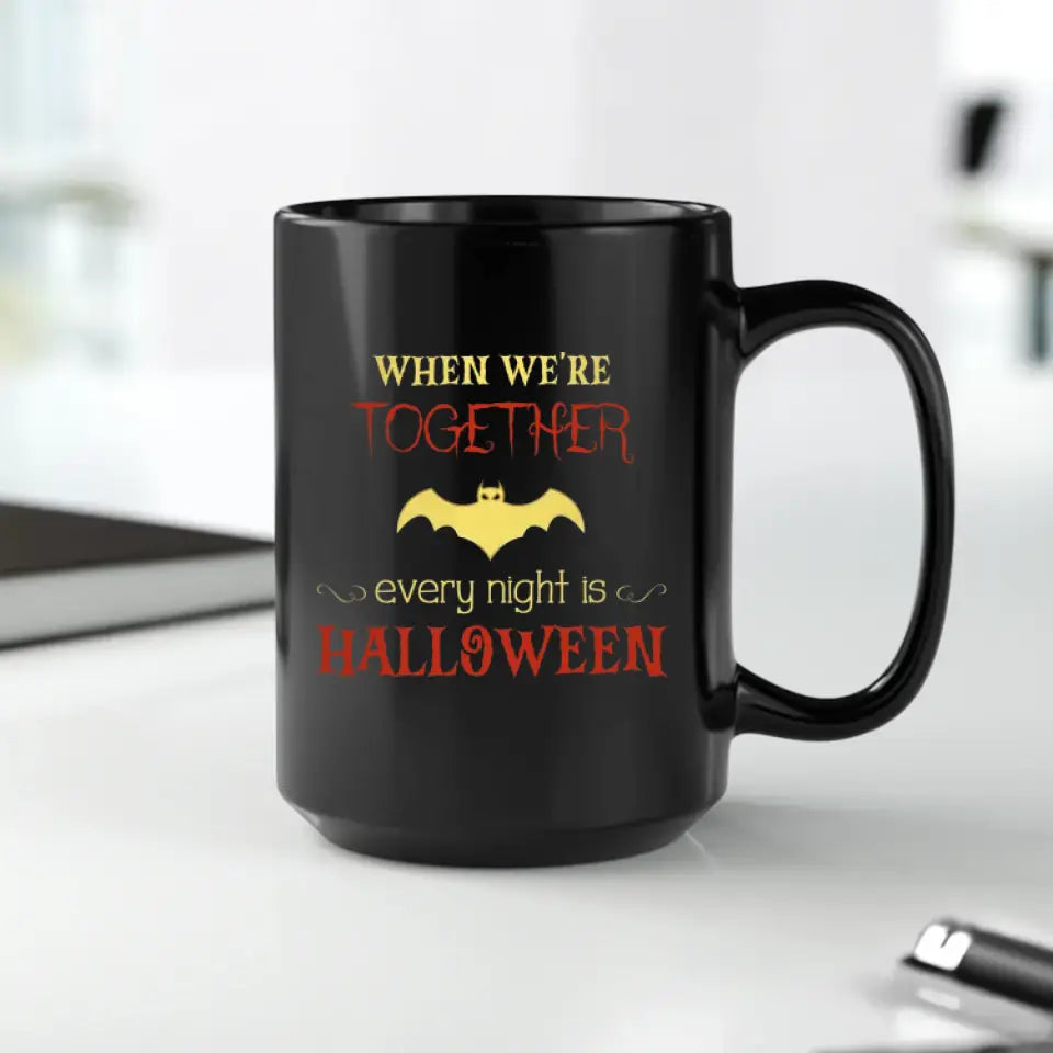 Every Night Is Halloween - Custom Photo - Personalized Gifts For Bestie - Mug