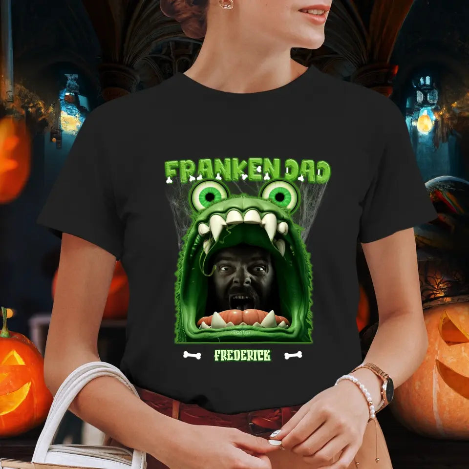 Franken Dad - Custom Photo - Personalized Gifts For Dad - Sweater