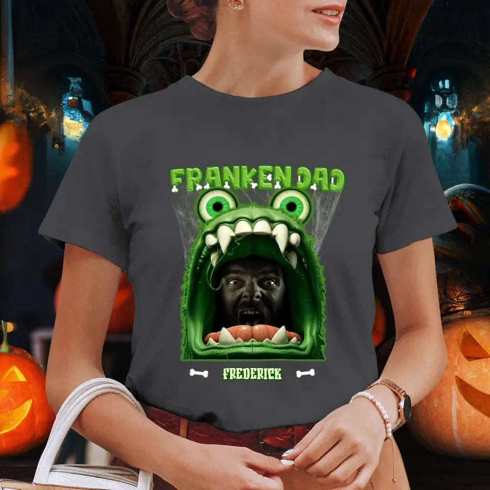 Franken Dad - Custom Photo - Personalized Gifts For Dad - Sweater