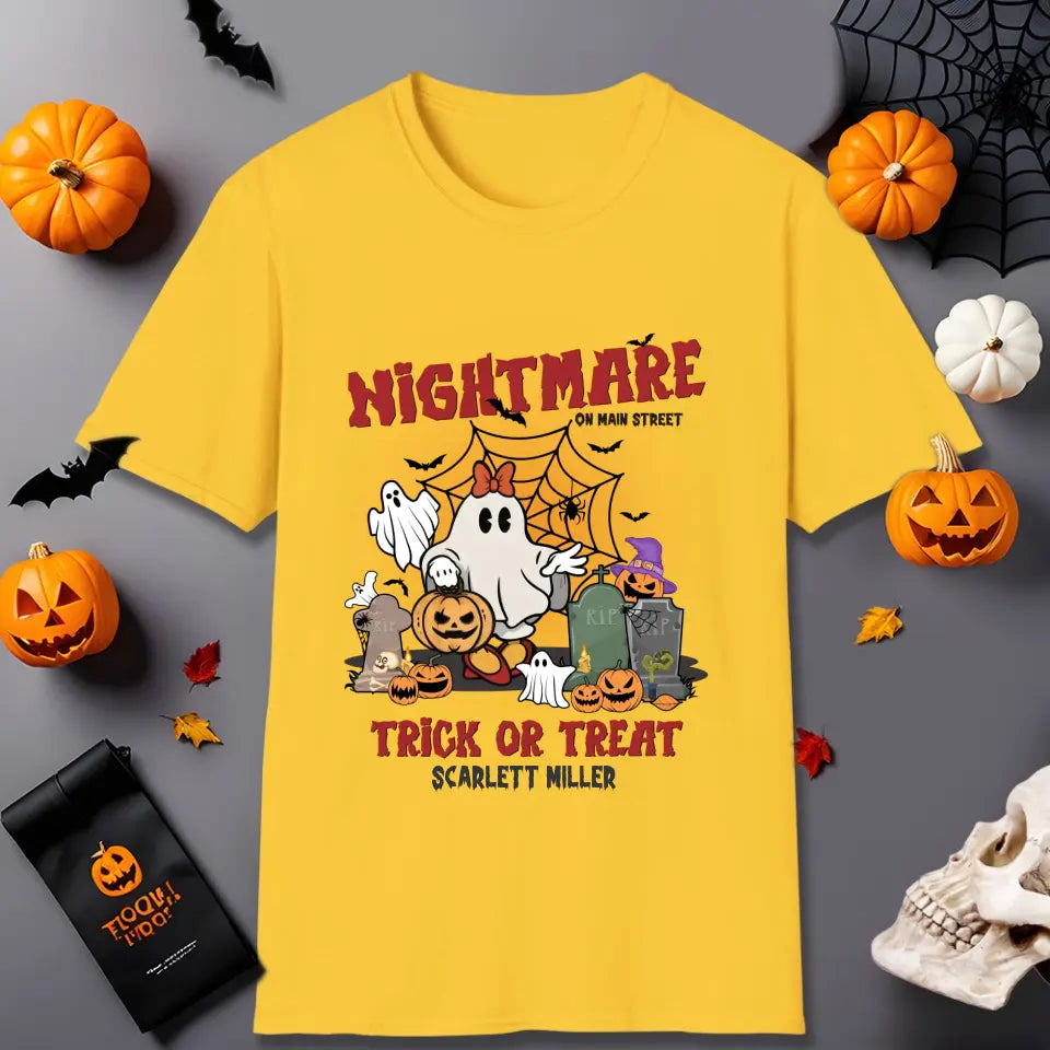 Nightmare On Main Street - Custom Name - Personalized Gifts For Mom - Sweater