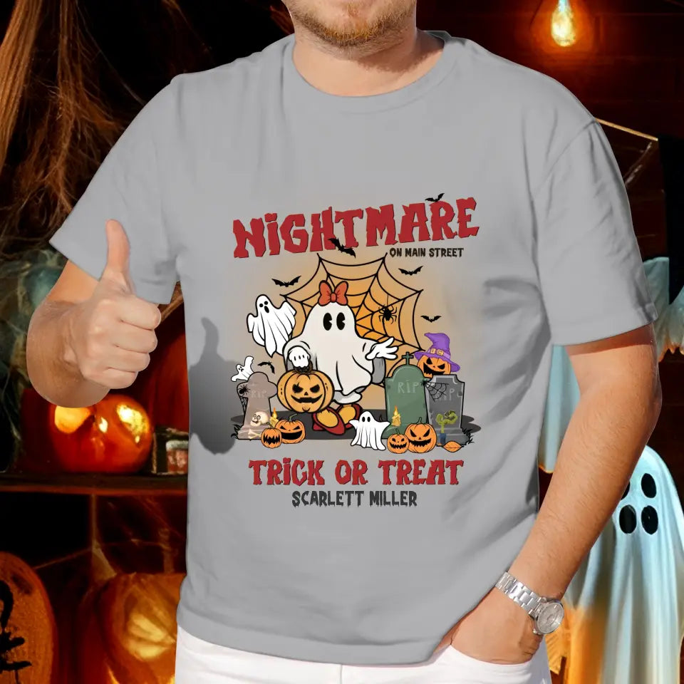 Nightmare On Main Street - Custom Name - Personalized Gifts For Mom - Sweater