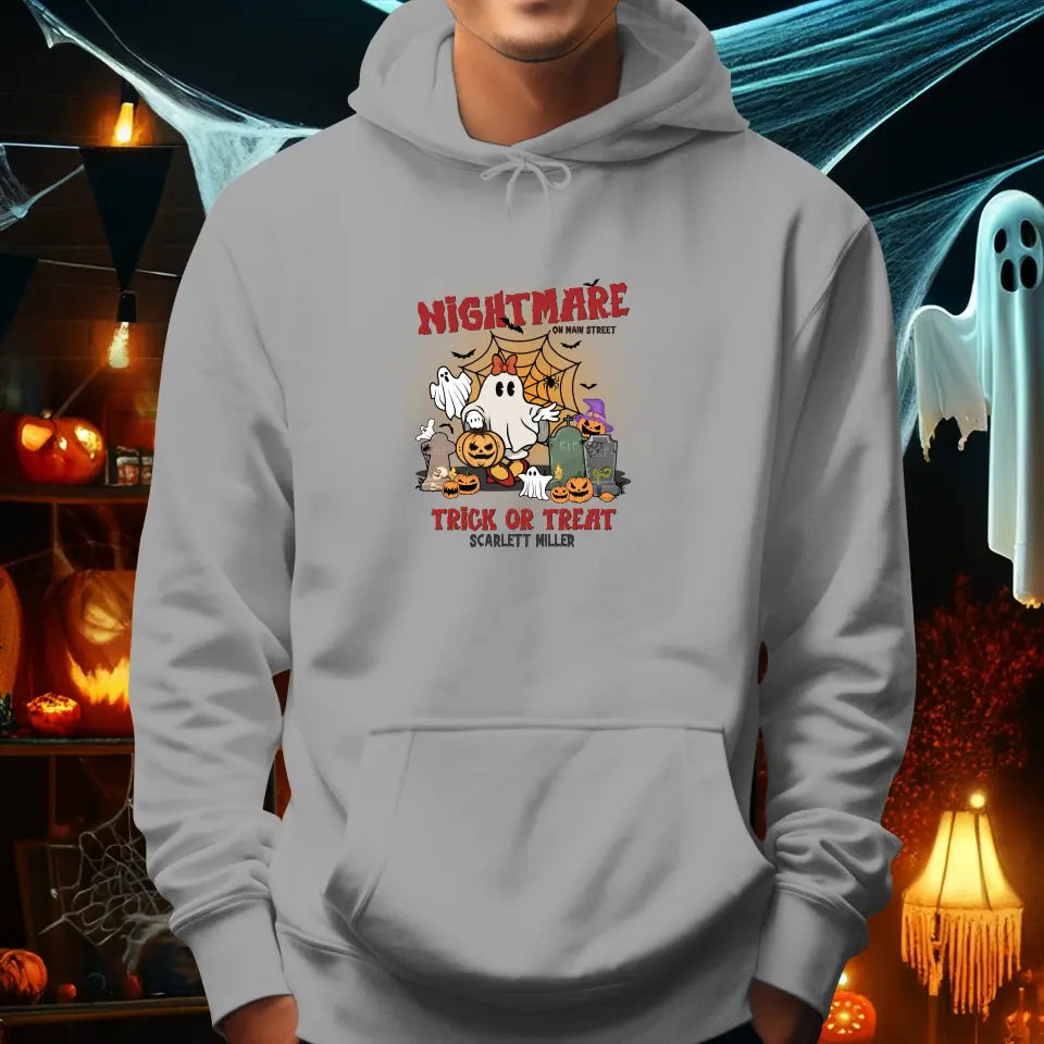 Nightmare On Main Street - Custom Name - Personalized Gifts For Mom - Sweater