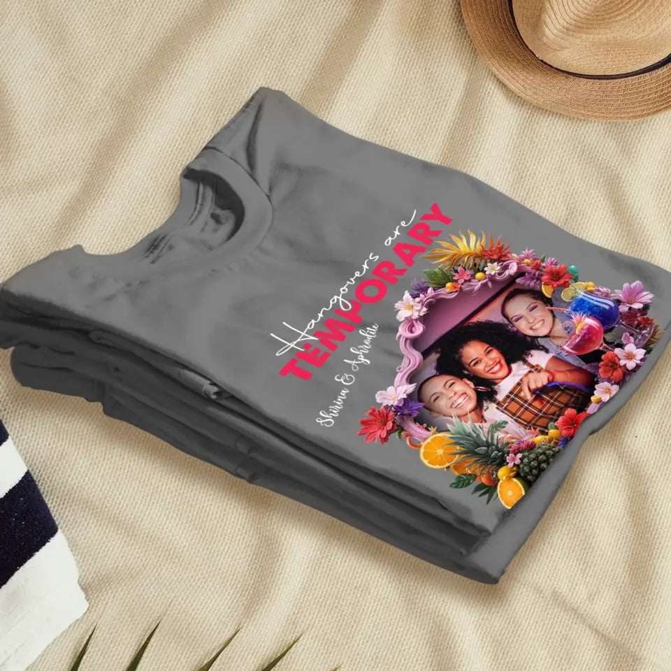 Drunk Stories Are Forever - Custom Photo - Personalized Gifts For Bestie - Hoodie