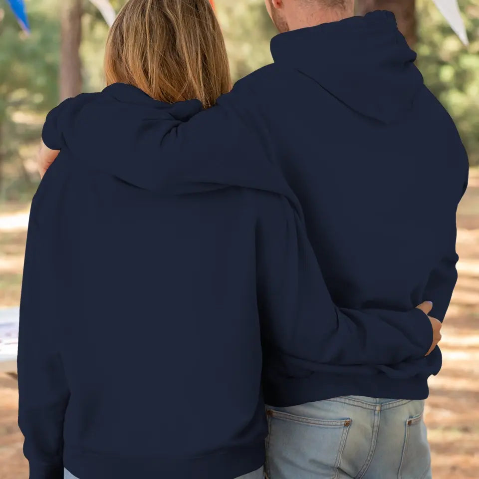 Take A Lover That Looks At You Like Maybe You Are Magic - Personalized Gifts For Couple - Unisex Hoodie