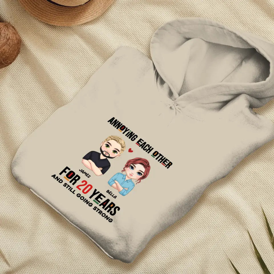 Annoying Each Other - Personalized Gifts for 
Couples - Unisex Hoodie