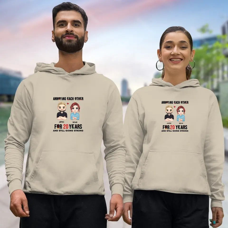 Annoying Each Other - Personalized Gifts for 
Couples - Unisex Hoodie