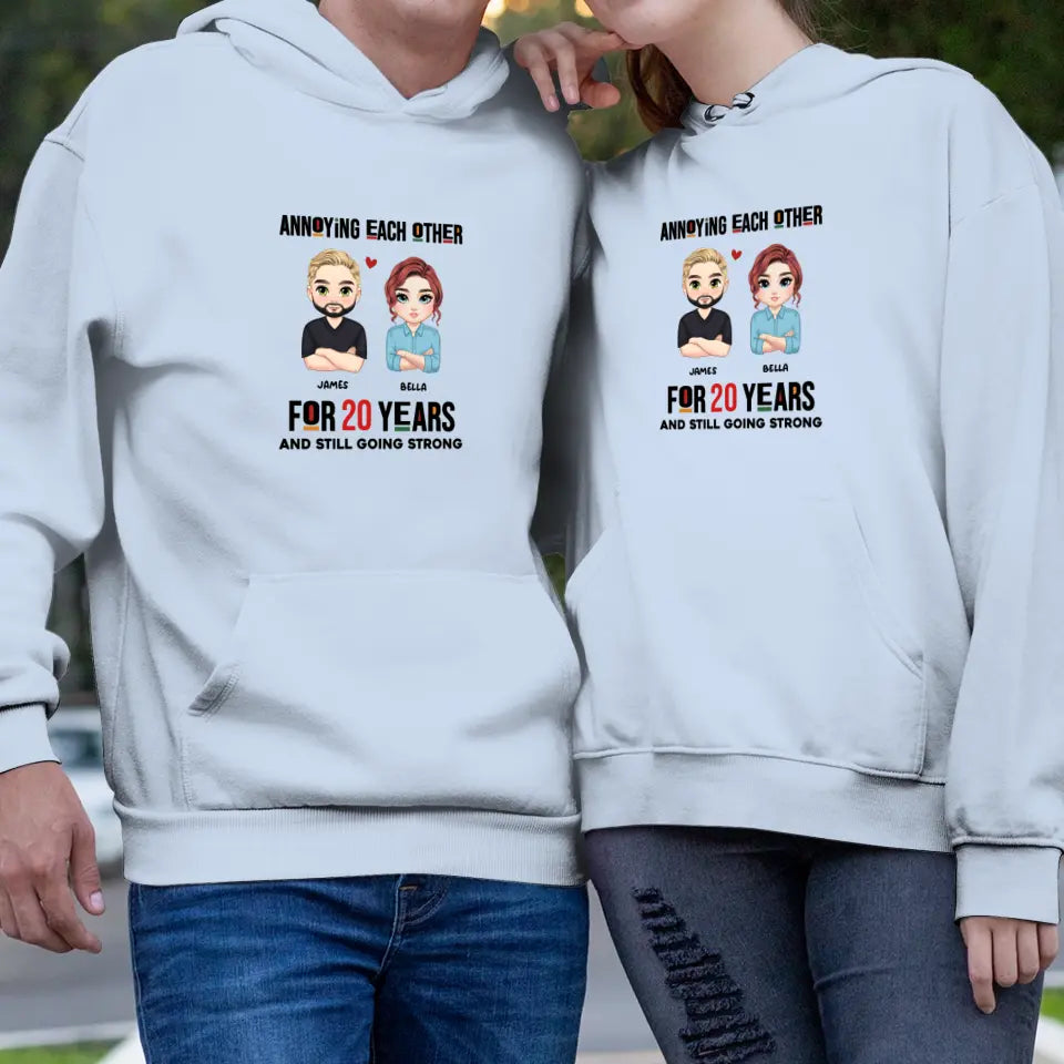 Annoying Each Other - Personalized Gifts for 
Couples - Unisex Hoodie