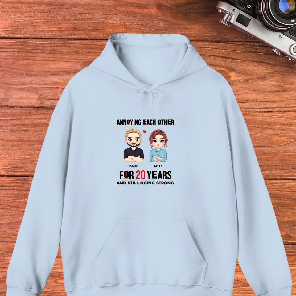 Annoying Each Other - Personalized Gifts for 
Couples - Unisex Hoodie