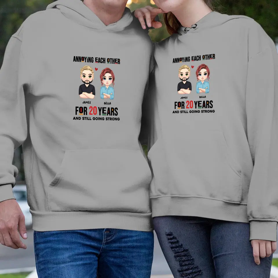 Annoying Each Other - Personalized Gifts for 
Couples - Unisex Hoodie