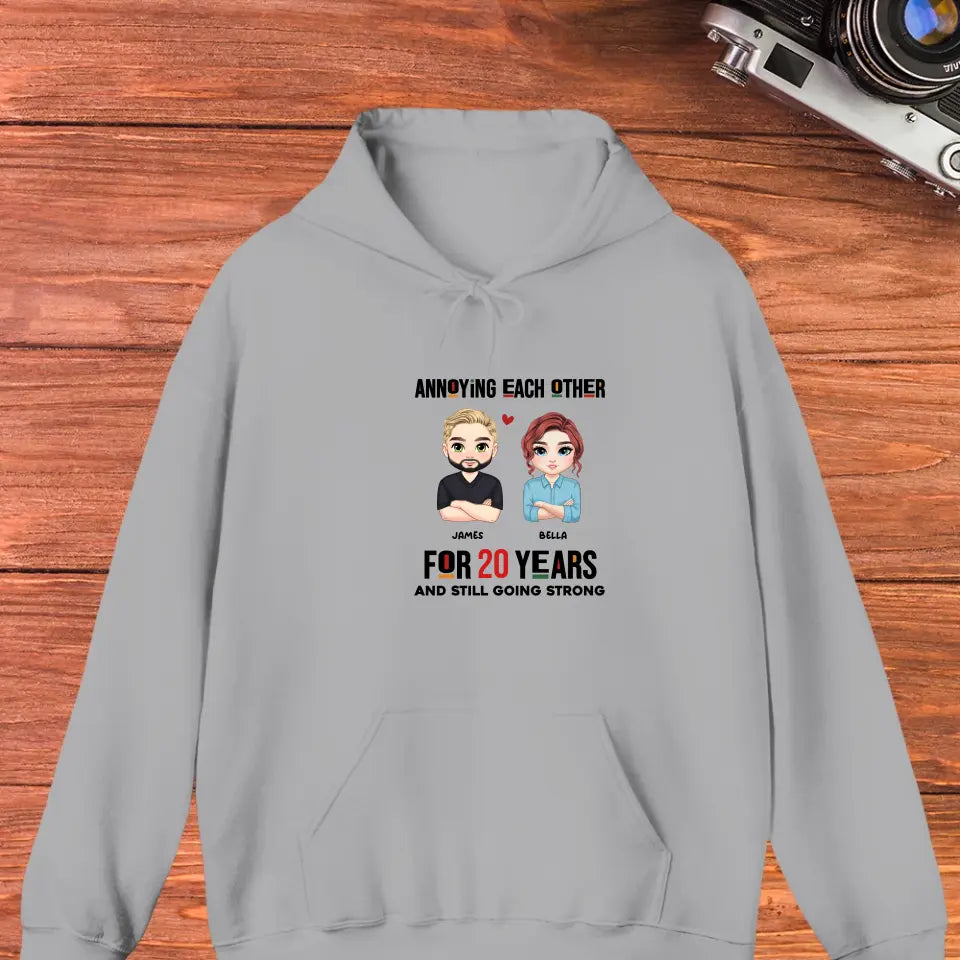 Annoying Each Other - Personalized Gifts for 
Couples - Unisex Hoodie