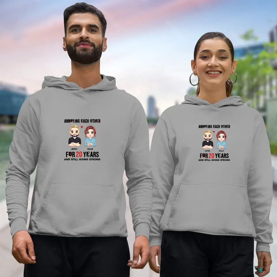 Annoying Each Other - Personalized Gifts for 
Couples - Unisex Hoodie