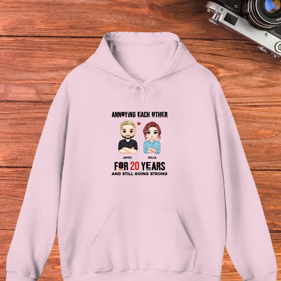 Annoying Each Other - Personalized Gifts for 
Couples - Unisex Hoodie