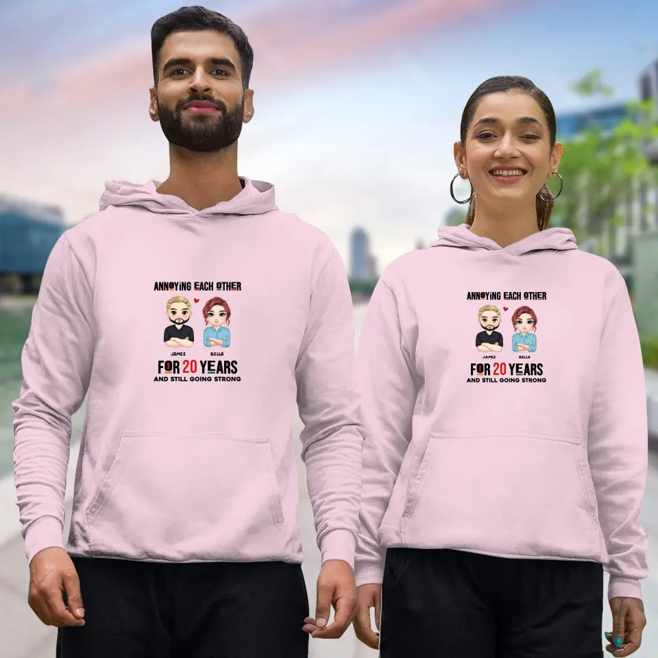 Annoying Each Other - Personalized Gifts for 
Couples - Unisex Hoodie