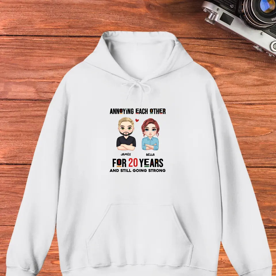 Annoying Each Other - Personalized Gifts for 
Couples - Unisex Hoodie