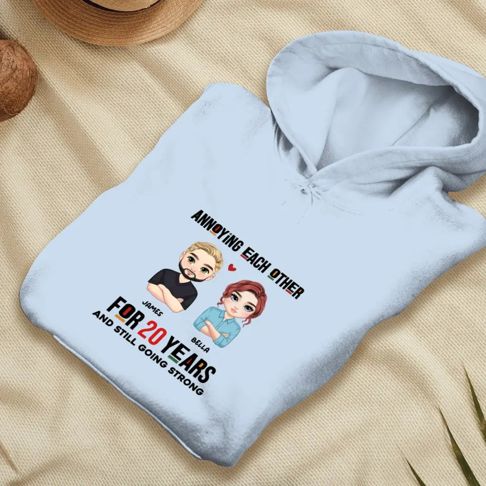 Annoying Each Other - Personalized Gifts for 
Couples - Unisex Hoodie