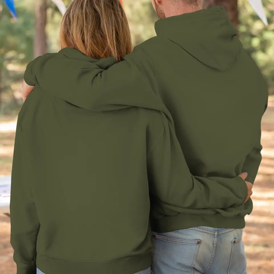 Together Since - Custom Anniversary - Personalized Gifts For Couples - Hoodie