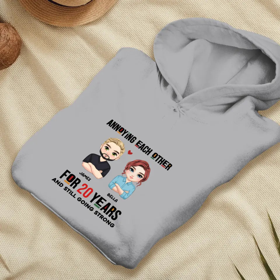 Annoying Each Other - Personalized Gifts for 
Couples - Unisex Hoodie