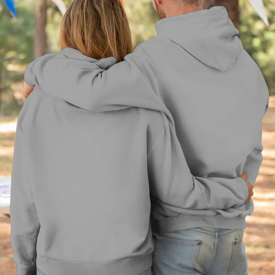 Beauty & Beast - Personalized Gifts For Couples - Unisex Hoodie