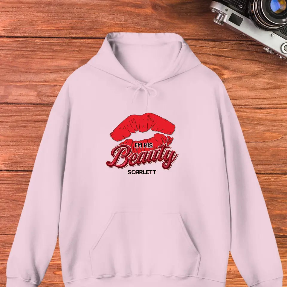 Beauty & Beast - Personalized Gifts For Couples - Unisex Hoodie