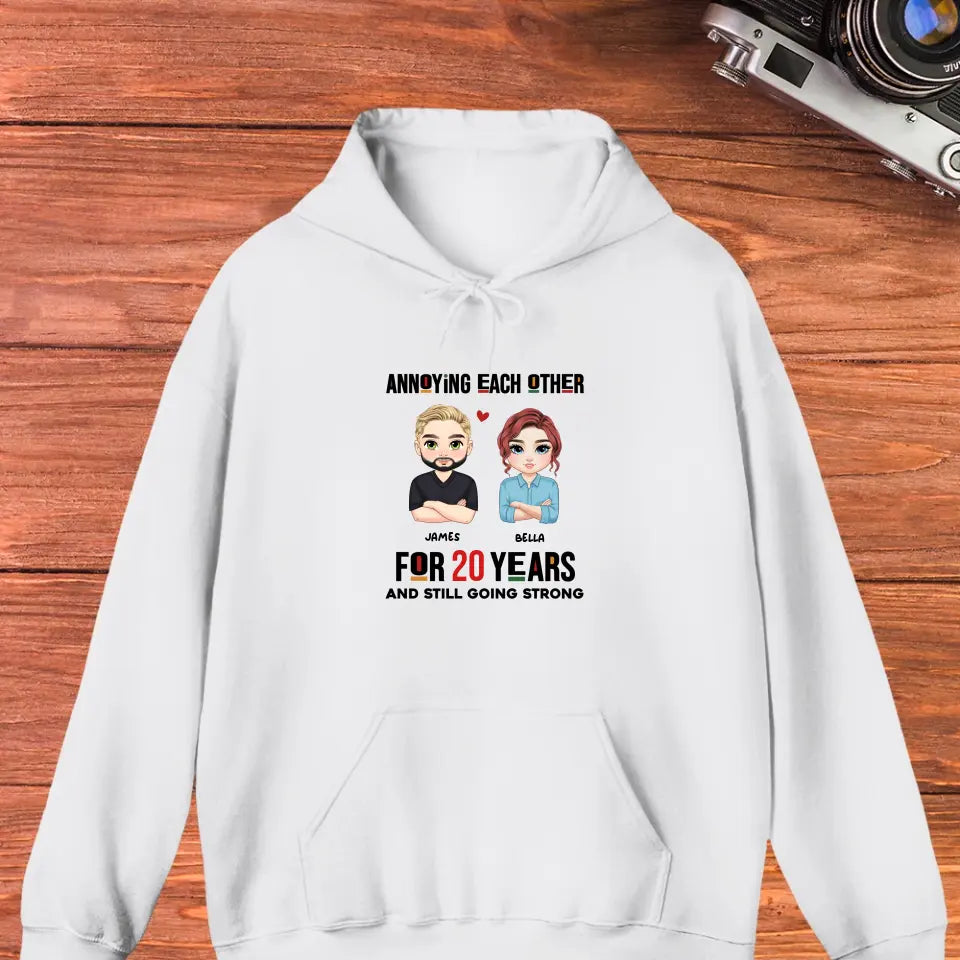 Annoying Each Other - Personalized Gifts for 
Couples - Unisex Hoodie