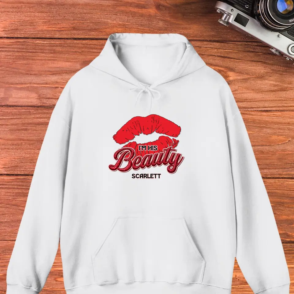 Beauty & Beast - Personalized Gifts For Couples - Unisex Hoodie