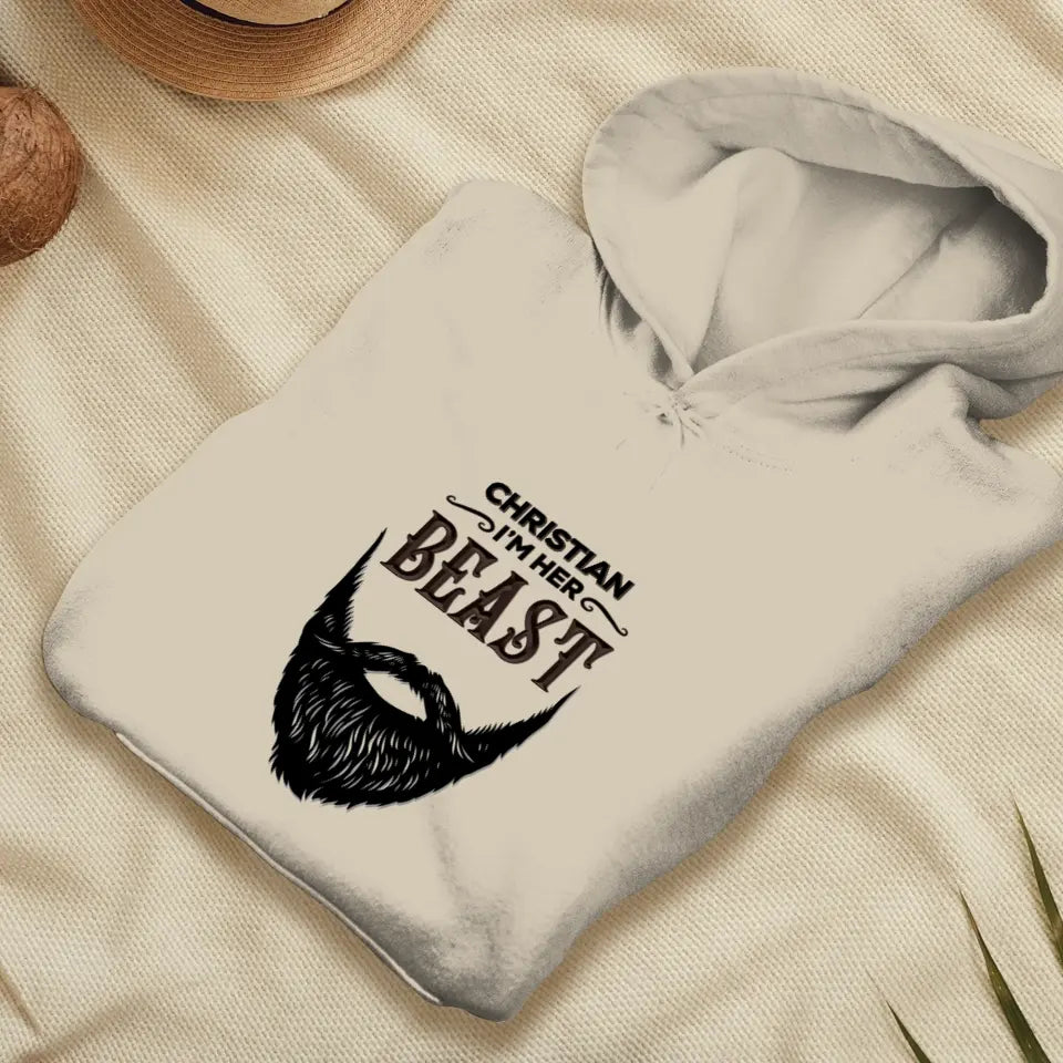 Beauty & Beast - Personalized Gifts For Couples - Unisex Hoodie