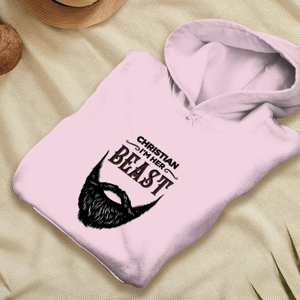 Beauty & Beast - Personalized Gifts For Couples - Unisex Hoodie