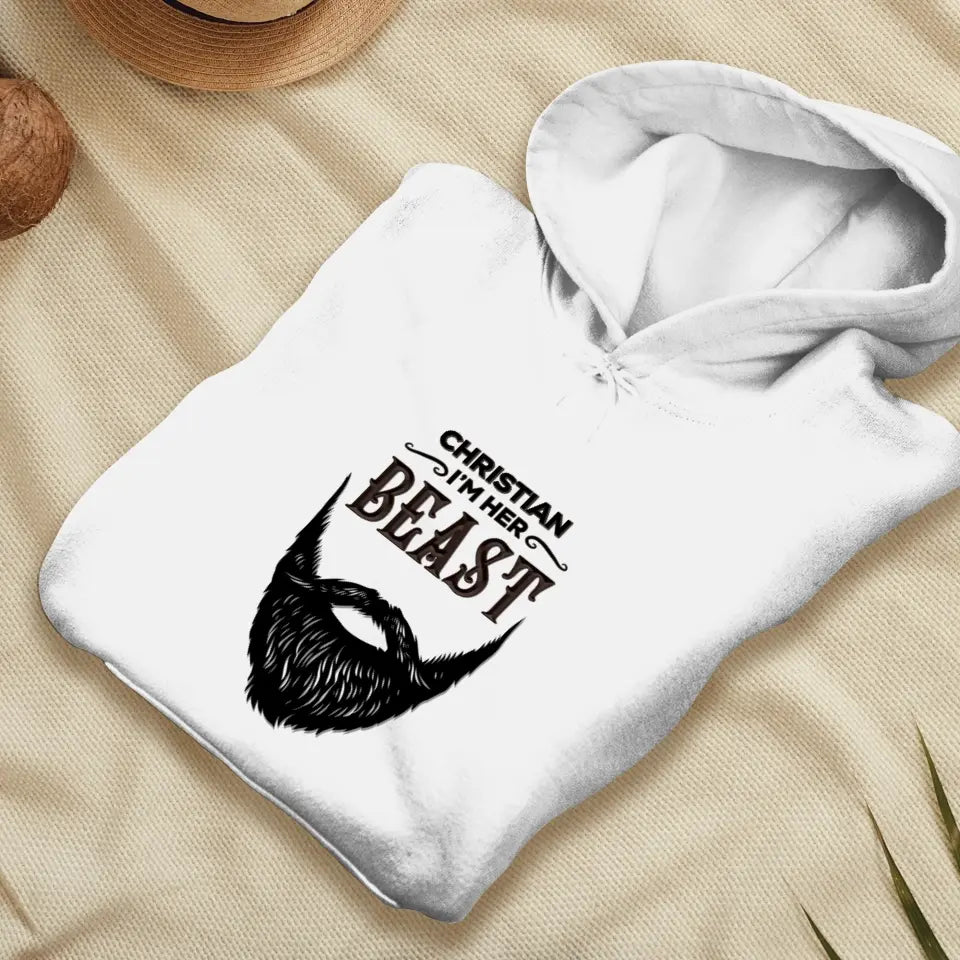 Beauty & Beast - Personalized Gifts For Couples - Unisex Hoodie