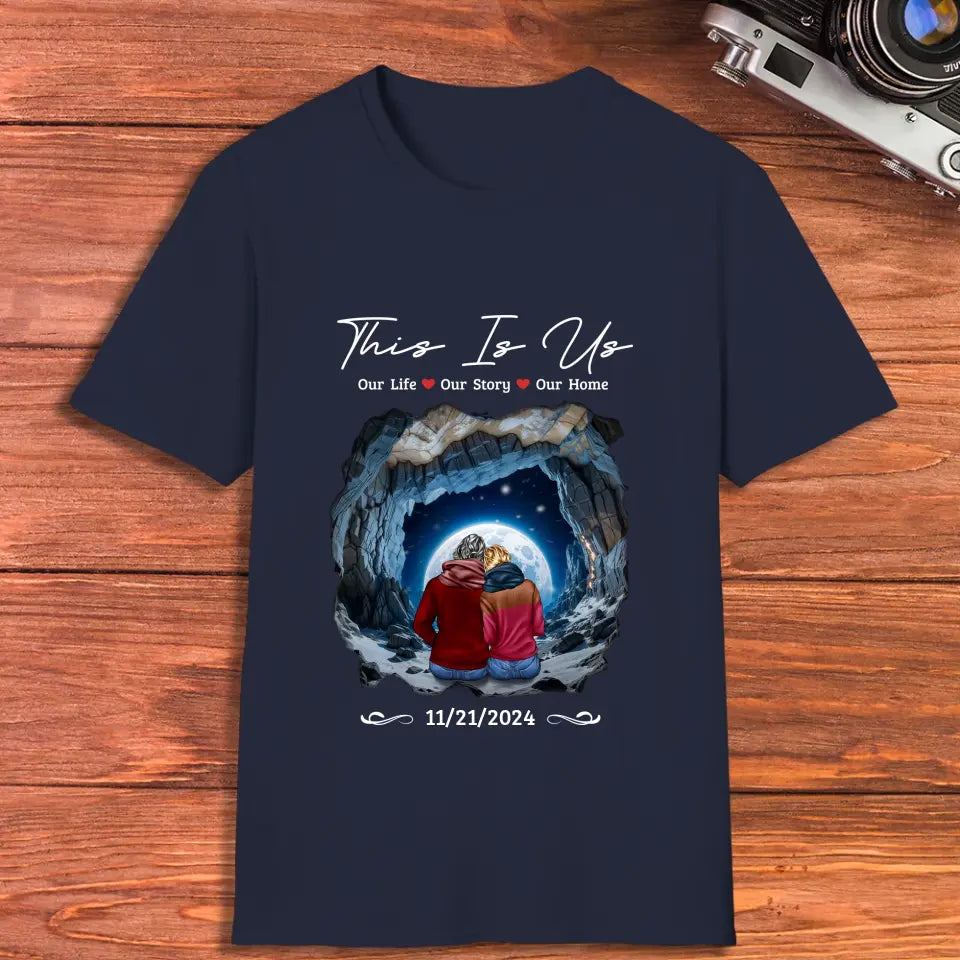 This Is Us - Custom Year - Personalized Gifts For Couple - T-Shirt