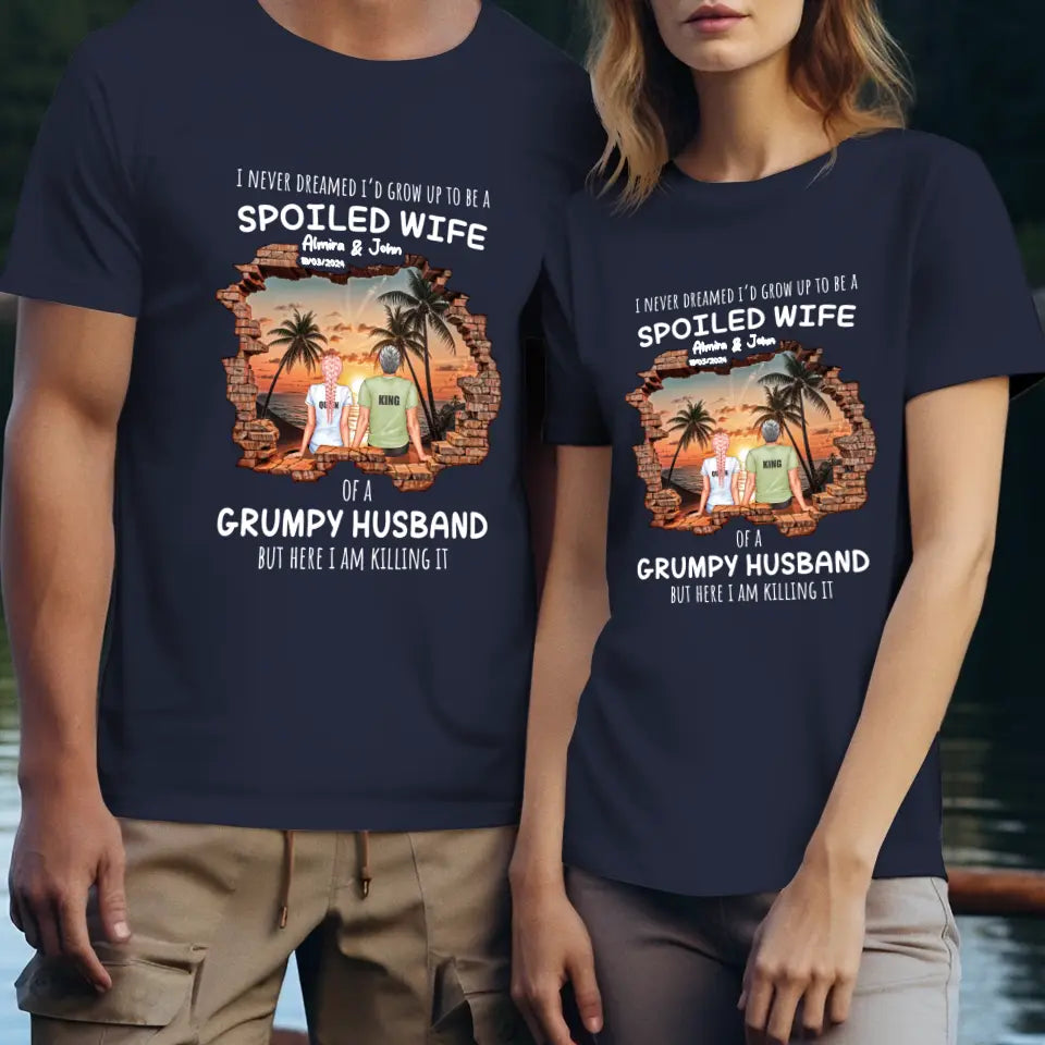 I Would Grow Up To Be- Custom Name - Personalized Gifts for Couples - T-Shirt