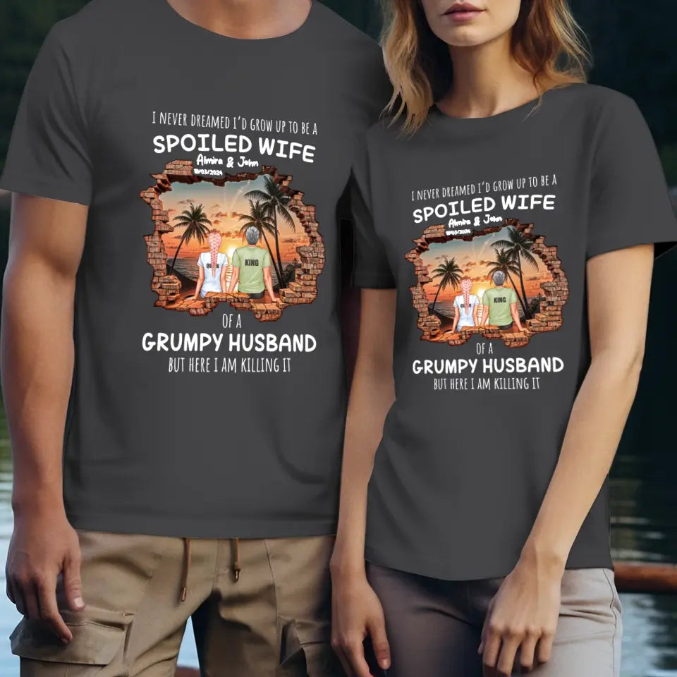 I Would Grow Up To Be- Custom Name - Personalized Gifts for Couples - T-Shirt